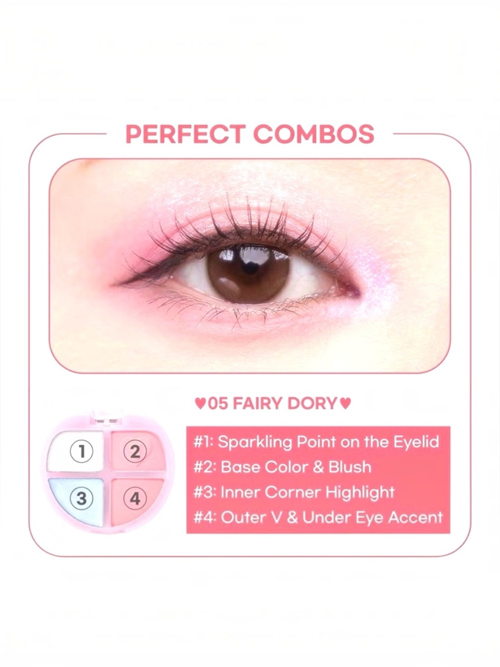 Colorgram Tintin Dory Eye Palette Jelly Thru K-Beauty Eyeshadow NIB NWT - Picture 5 of 9